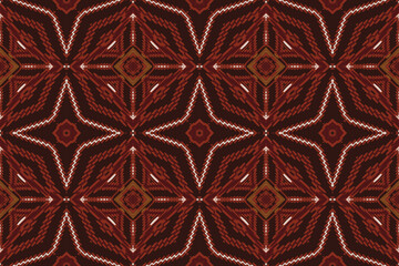 Tribal indian seamless pattern. Color mexican, aztec and maya ornament, ethnic stylish fabric geometric print wallpaper texture vector set. Unique folk, national culture collection