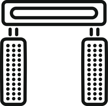 recommend clip art: Simple line art of an air purifier removing dust and bad smell