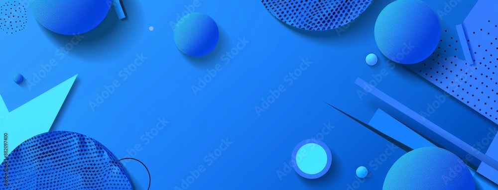 Aufkleber the modern blue abstract background is minimal. the color gradient is dark. the web banner is geomet