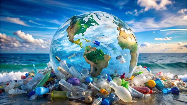 Plastic waste threatens our planet