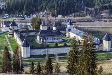 Sucevita Monastery - Europe, Romania, Suchav region, Sucevita,  30.03.2024 year