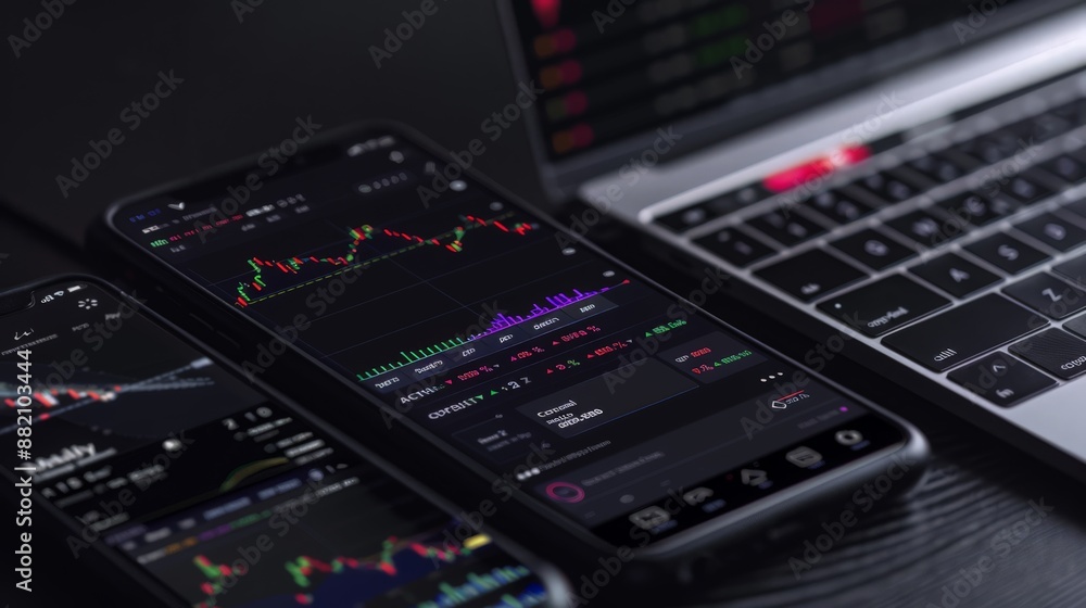 Aufkleber compare multiple stock investments side by side with our detailed graphing tool. track performance, 