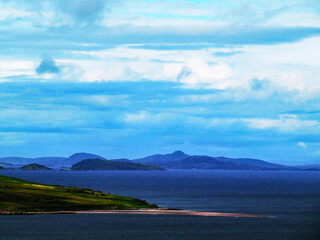 SCOTLAND, HIGHLANDS : Scottish Highlands, Druim Sgurr nan Cabar Loch Duich near Shiel Bridge, Great Britain, Europe