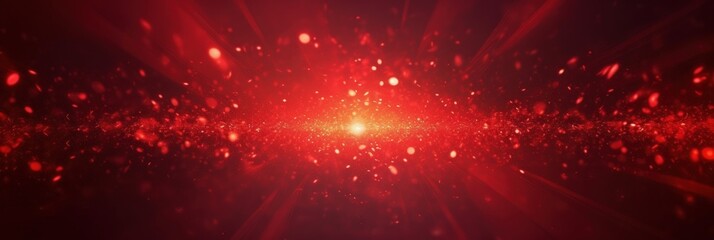 Obraz premium Abstract Red Sparkle Background
