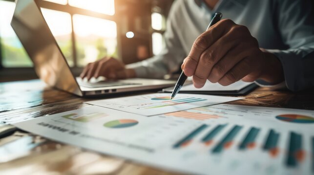 Explore the impact of economic factors, such as market fluctuations and consumer spending trends, - Powered by Adobe