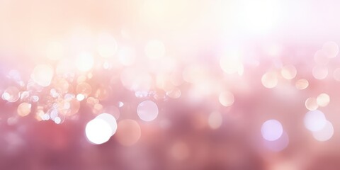 Abstract Pink Bokeh Background