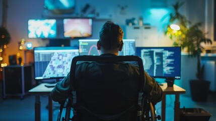 Person with Disability Thrives in Workplace