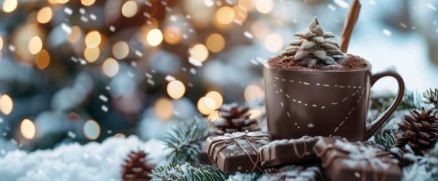 Rich cocoa, offering a sense of warmth and indulgence