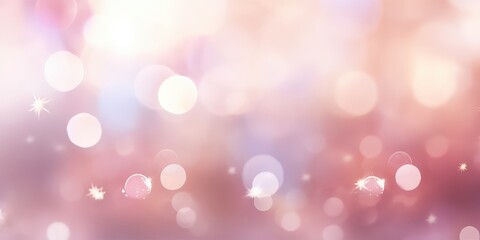 Abstract Pink Bokeh Background