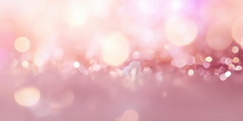 Obraz premium Abstract Pink and White Bokeh Background