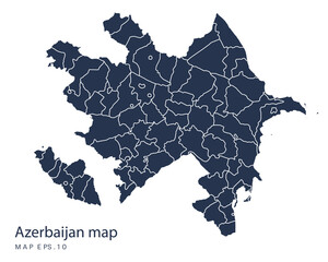 Azerbaijan map
