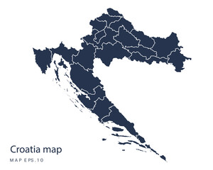 Croatia map