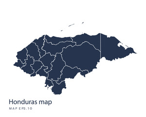 Honduras map
