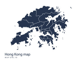 Hong Kong map