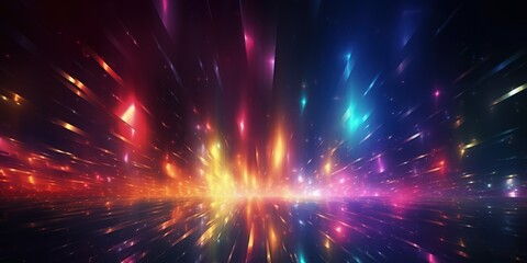 Obraz premium Abstract Colorful Lights