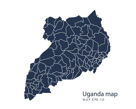 Uganda map