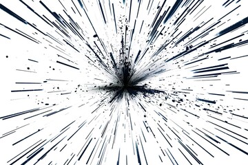 Obraz premium Monochrome seamless pattern with abstract fluffy flowers