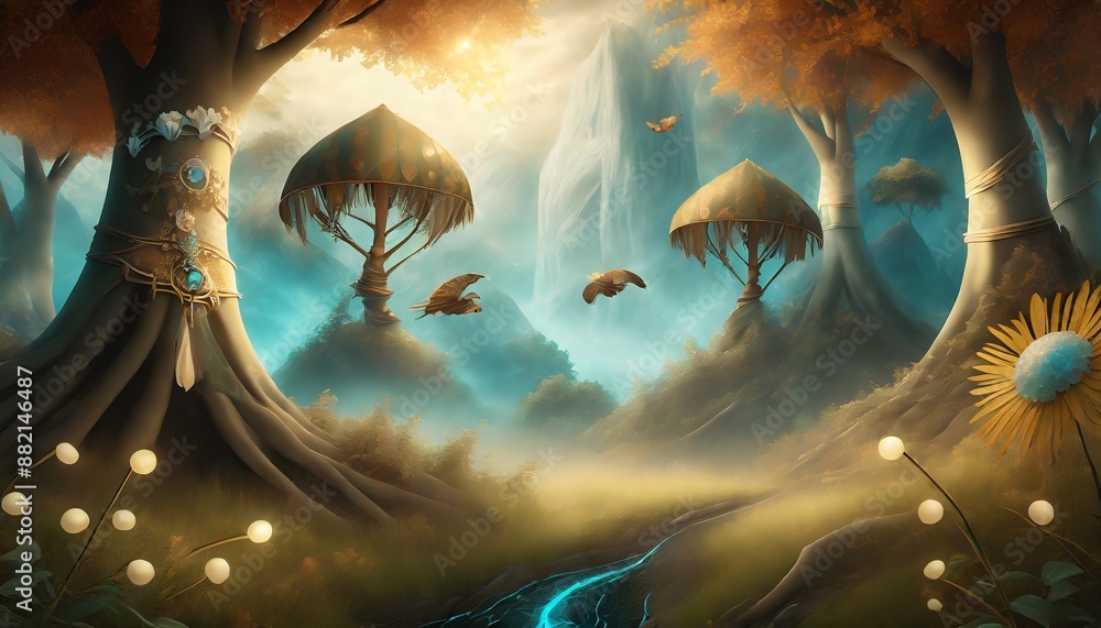 Canvas Prints fantasy landscape