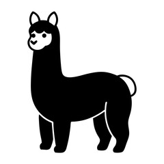 illustration of an alpaca