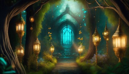 Obraz premium light in the church