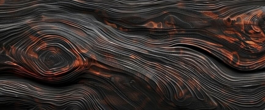 Natural afzelia burl wood striped is a wooden beautiful pattern for a background, highlighting natural elegance