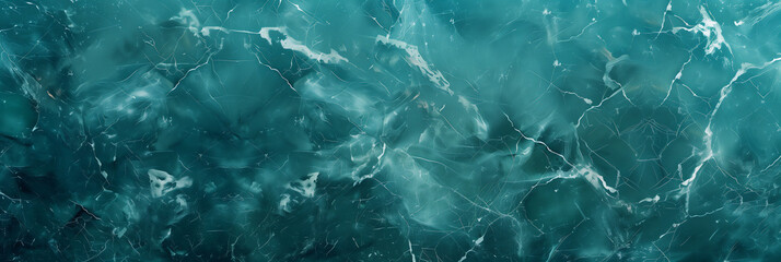 Obraz premium Aerial View of Turbulent Ocean with Waves and Foam