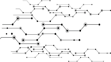 abstract background with molecule