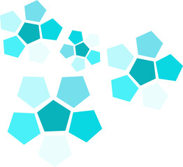 五角形のイラスト素材