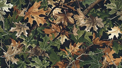 Camo pattern wallpaper