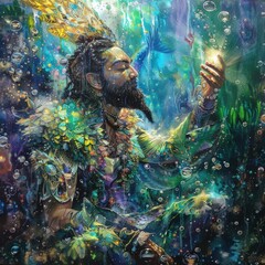 Proteus in Greek Mythology: The Ever-Changing Sea God in a Dynamic Underwater Realm

