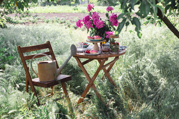 garden and tea party