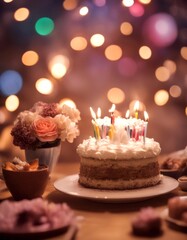 bright background celebrate card box colours celebration greeting anniversary birthday beautiful