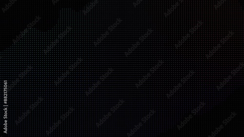 Poster abstract multi color circle dot pattern background - 4k seamless loopable animation video background