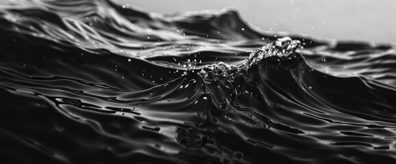Black color, providing a sleek and modern background