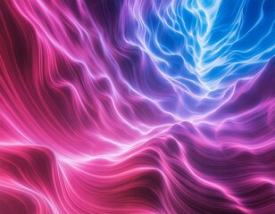 Obraz premium Vivid Pink and Blue Electric Plasma Background 