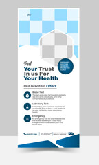 Medical Roll Up Banner.