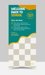 Admission Roll Up Banner.
