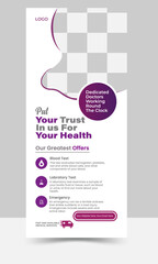 Medical Roll Up Banner.