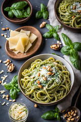 pasta with spinach and tomato