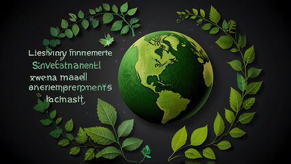 sustainable environmental friendly goal development green business strategy global net zero carbon neutral target emission reduction.