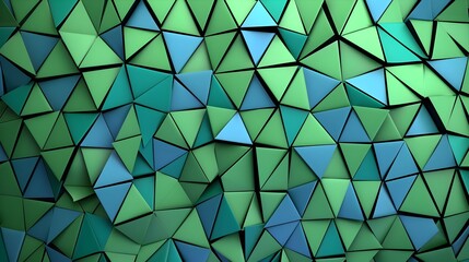 Colorful Abstract Geometric Triangle Pattern and Mosaic Design Background