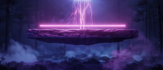 In a supernatural scene