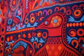 Guna Yala Heritage Unveiled Vibrant Panama Mola Tapestry