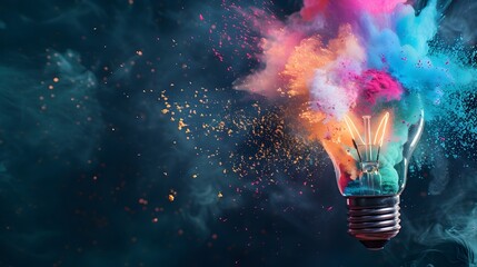 Vibrant Explosion of Color and Light in the Night Sky