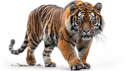 Obraz premium Striking Portrait of a Majestic Tiger