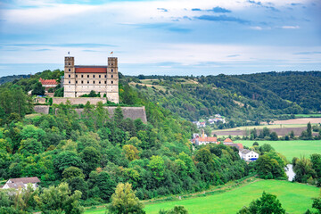 eichst&auml;tt, beautiful summer city view, germany architecture