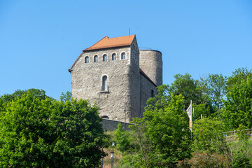 Der Hausmannsturm in Frankenhausen in Thüringen