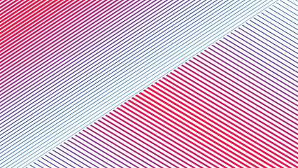 Red and blue stripes seamless abstract background for backdrop or fabric style