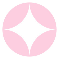 Icon of sparkle frame geometric shape. Suitable for design decoration, scrapbook, lanyard, cut out and more