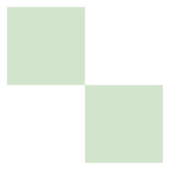 Fototapeta premium Icon of square tile geometric shape. Suitable for design decoration, scrapbook, lanyard, cut out and more